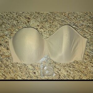 New Maidenform Sweet Nothings Nude Strapless Bra Size 40DD